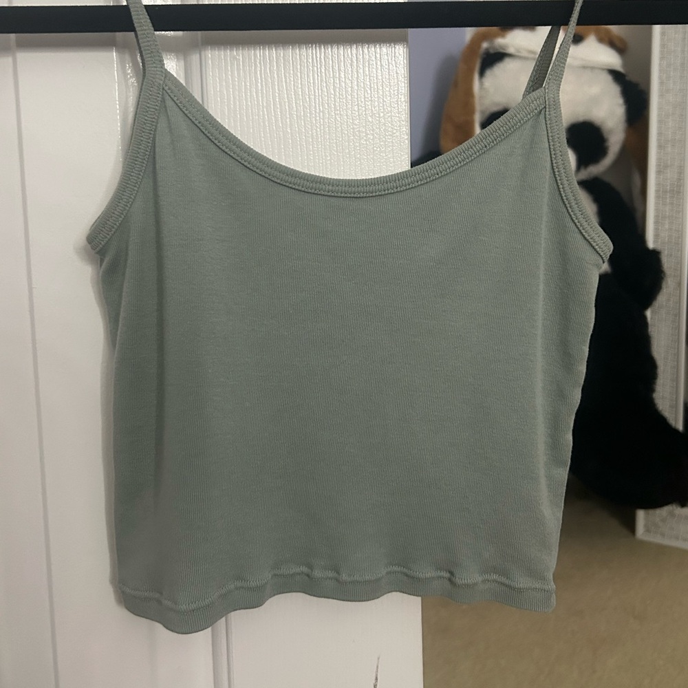 John Galt Sage Green Tank Top